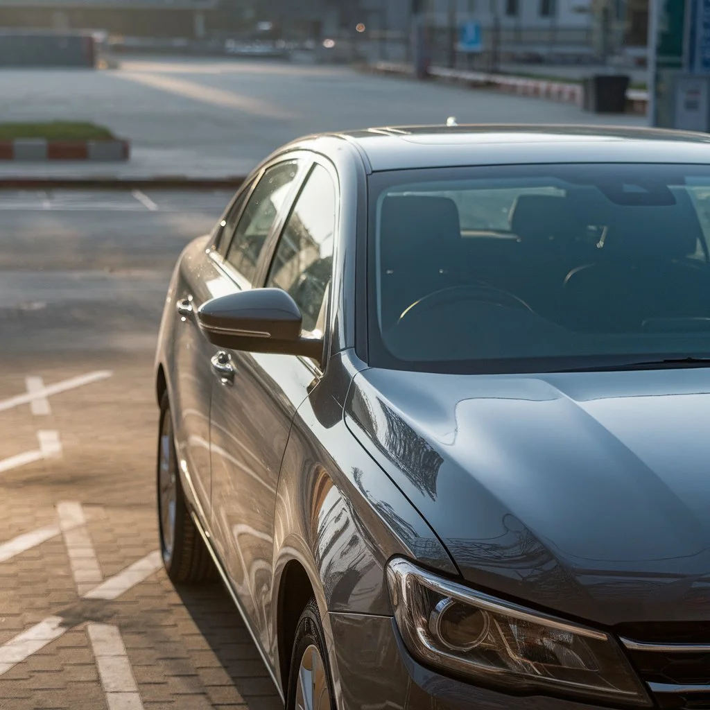 Professional detailing process focused on new car paint protection during the first six months to preserve gloss and factory finish in Indian driving conditions.